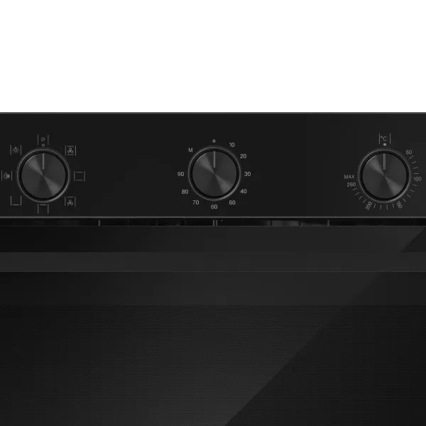 Шкаф духовой электрический MAUNFELD FEOF7871 Черный/черная фурнитура