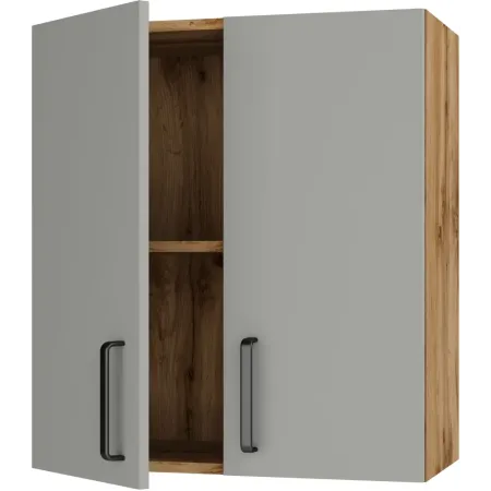 Навесной шкаф 60х67,6х29 «Мирах сер\дер»