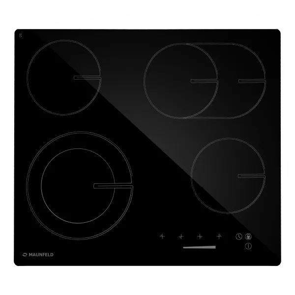 Электрическая варочная панель MAUNFELD AVCE6043SDOBK Черный