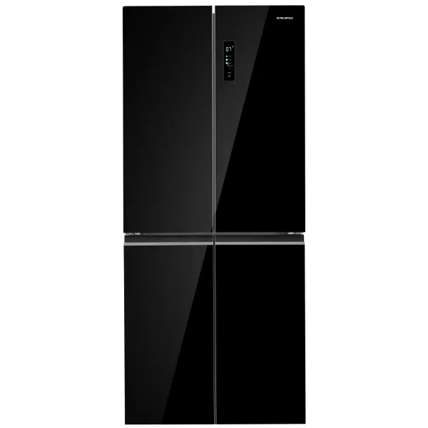 Холодильник-морозильник с инвертором MAUNFELD MFF192NFB Inverter Черный