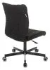 Кресло Бюрократ СН-330М черный экомех крестов. металл черный