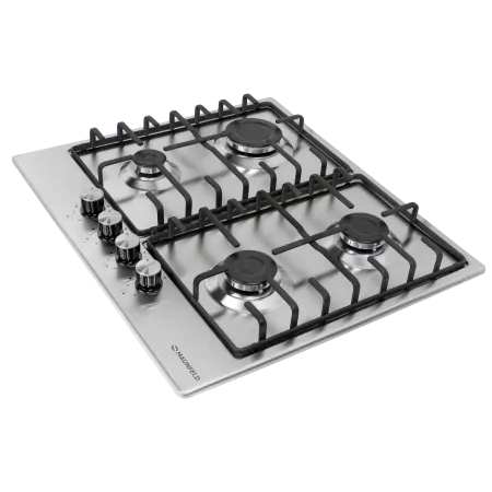 Газовая варочная панель MAUNFELD EGHS.64.3ES Нержавеющая сталь