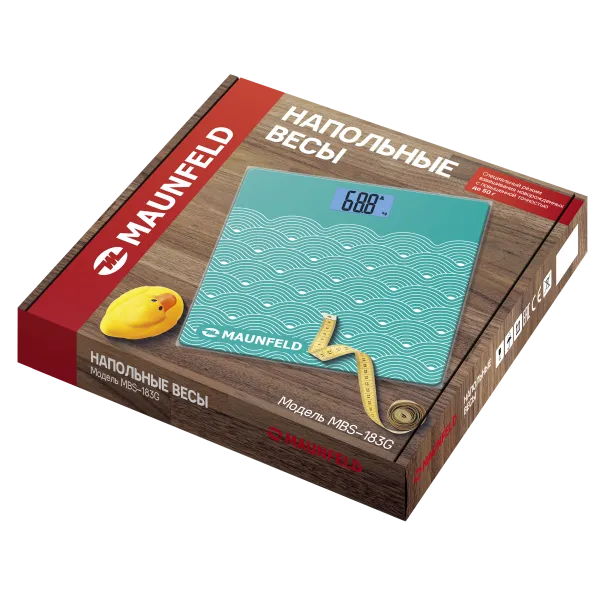 Напольные весы MAUNFELD MBS-183G Бирюзовый