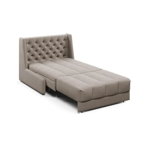 РИЧМОНД Складная кровать серо-бежевая, 125