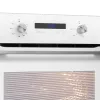 Шкаф духовой газовый с электрическим грилем MAUNFELD MOGM703W Белый