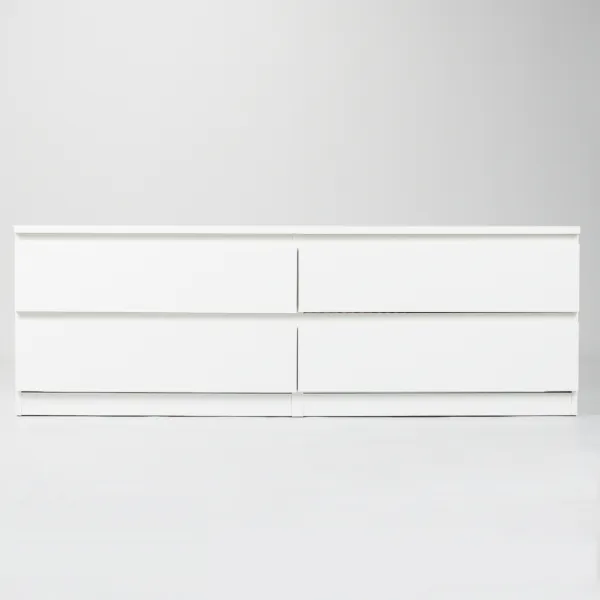 2.05.02.030.1 МАЛЬТА комод 4 ящика 160х54 белый RU