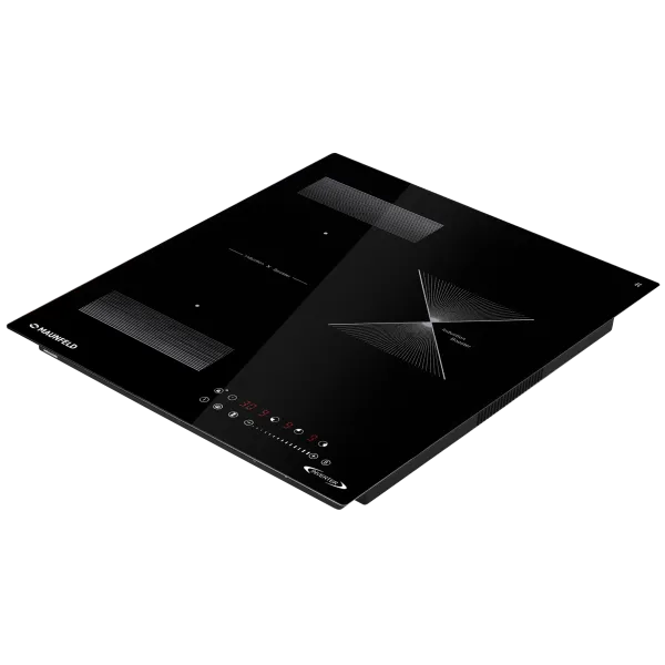 Индукционная варочная панель с объединением зон Bridge Induction MAUNFELD CVI453SBBKD Inverter Черный