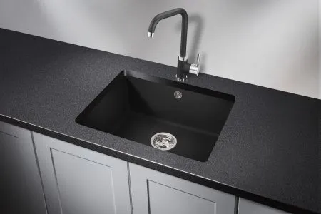 5551, ТУРМАЛИН, кухонная мойка, кварц