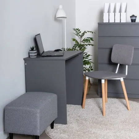 2.03.06.010.4 КАСТОР стол письменный 80х50 RU серый