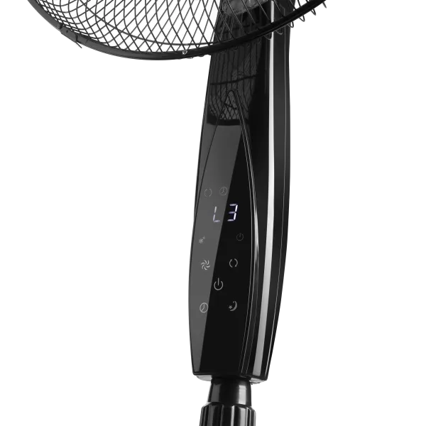 Напольный вентилятор с таймером и пультом MAUNFELD MSF403BR Черный