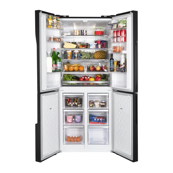 Холодильник MAUNFELD MFF182NF Черный