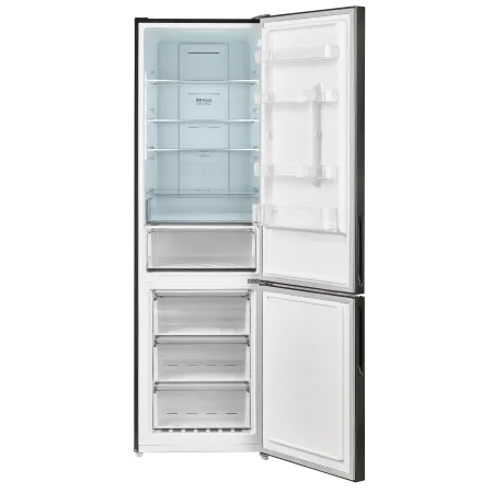 Холодильник MAUNFELD MFF200NF10 Inverter Черная нержавеющая сталь