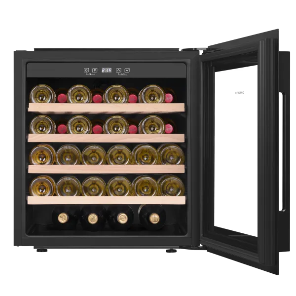 Винный шкаф встраиваемый MAUNFELD MBWC-92S36 Черный
