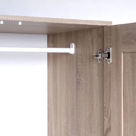 2.02.01.020.3 СИРИУС шкаф комбинированный "2 двери и 1 ящик сонома RU"