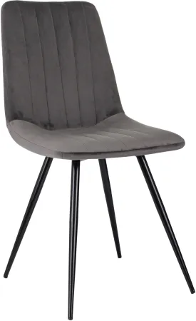 Стул для дома Бюрократ CH-K6_4 комплект 4шт Holland 18 металл черный на ножках (CH-K6_1/HL18_4)