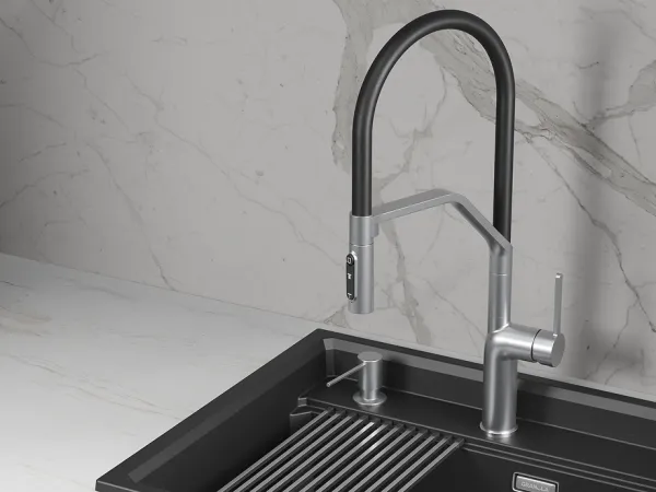 9012, АЛЮМИНИУМ, СМЕСИТЕЛЬ КУХОННЫЙ