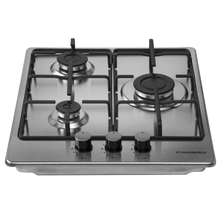 Газовая варочная панель MAUNFELD EGHS.43.3STS-ES Нержавеющая сталь