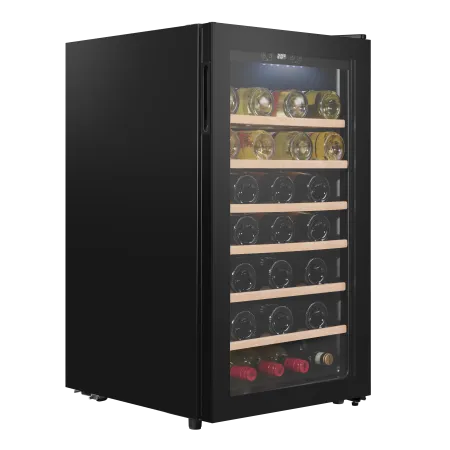 Винный шкаф MAUNFELD MFWC-118S40 Черный
