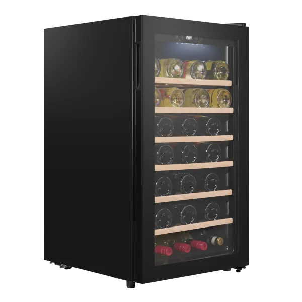 Винный шкаф MAUNFELD MFWC-118S40 Черный