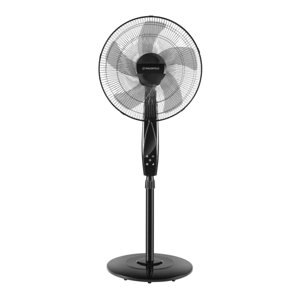 Напольный вентилятор с таймером и пультом MAUNFELD MSF403BR Черный