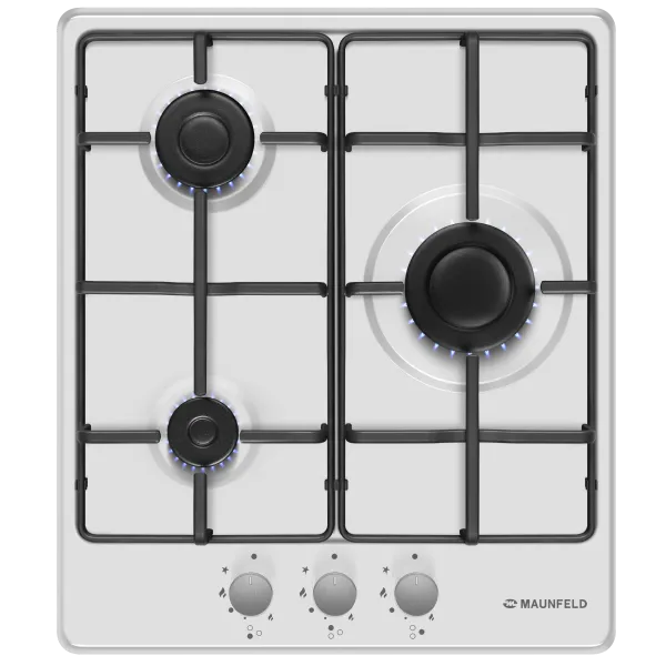 Газовая варочная панель MAUNFELD EGHE.43.3STS-EW Белый