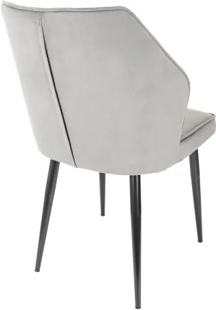 Стул для дома Бюрократ CH-K5_2 комплект 2шт т.серый Holland 18 металл черный на ножках (CH-K5_1/HL18_2)