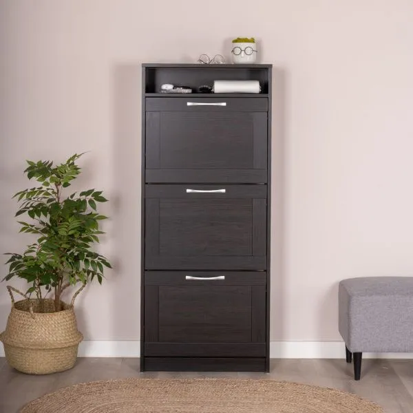 2.02.10.440.5 СИРИУС тумба для обуви 60х143 Дуб Венге RU