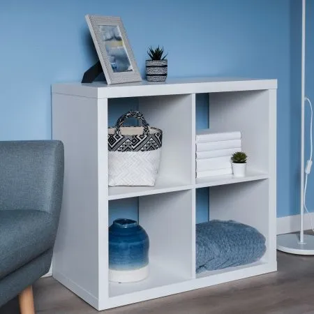 S00029 Фора 4 стеллаж 76х76х38, белый