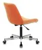 Кресло Бюрократ CH-350M оранжевый Velvet 72 крестов. металл