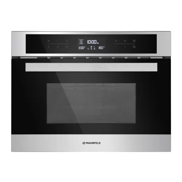 Компактный духовой шкаф с функцией СВЧ MAUNFELD MCMO.44.9S Нержавеющая сталь