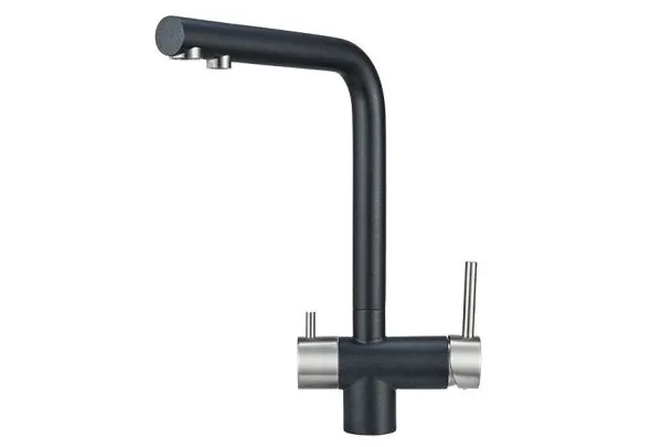 2305, ЧЕРНЫЙ, СМЕСИТЕЛЬ КУХОННЫЙ