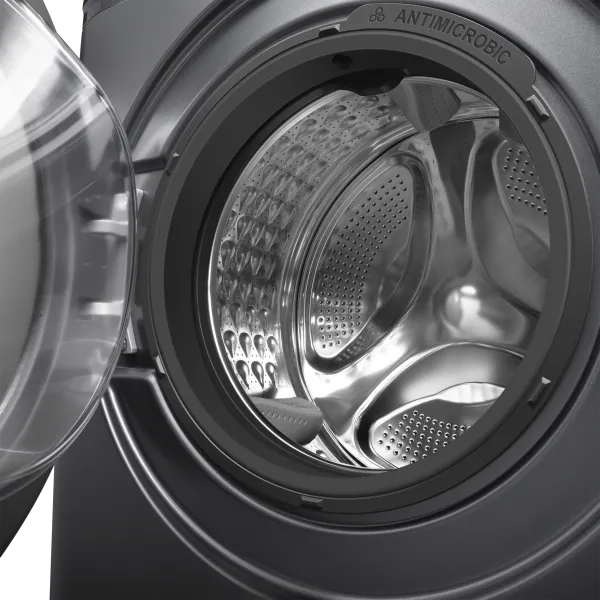 Стиральная машина c инвертором и паром MAUNFELD MFWM127I02 Графитовый