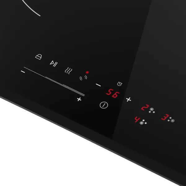 Электрическая варочная панель с объединением зон Bridge MAUNFELD CVCE453SDBK Черный