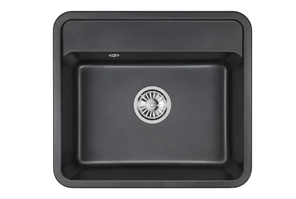 5601, БАЗАЛЬТ, кухонная мойка, СтандАРТ кварц