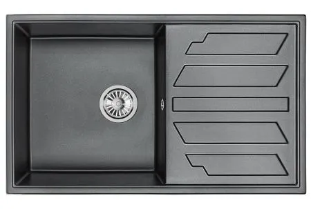 8601, БАЗАЛЬТ, кухонная мойка, кварц