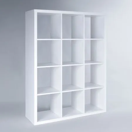 S00043 Фора 12 стеллаж 112х146х38, белый