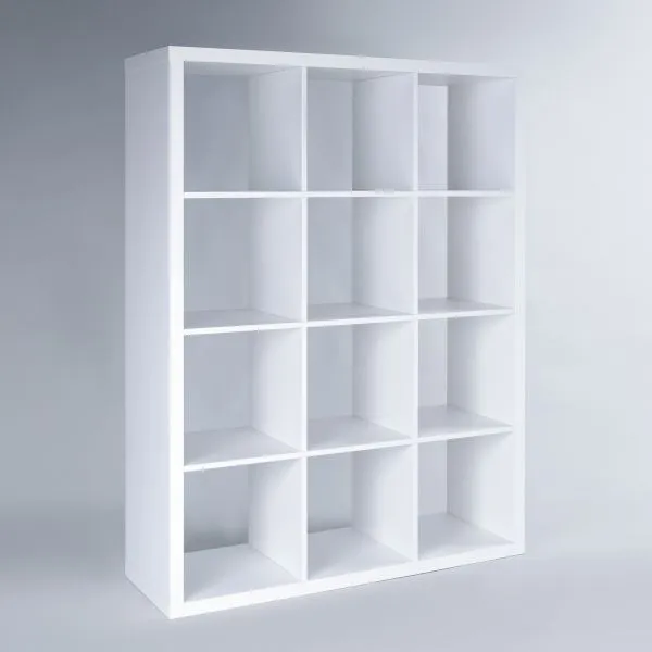 S00043 Фора 12 стеллаж 112х146х38, белый