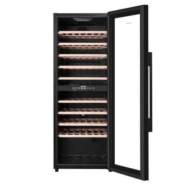 Винный шкаф MAUNFELD MFWC-201D77 Черный