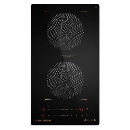 Индукционная варочная панель с объединением зон Bridge Induction MAUNFELD CVI292S2BF Белый