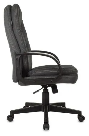 Кресло руководителя Бюрократ CH-868LT Fabric серый 38-417 крестов. пластик