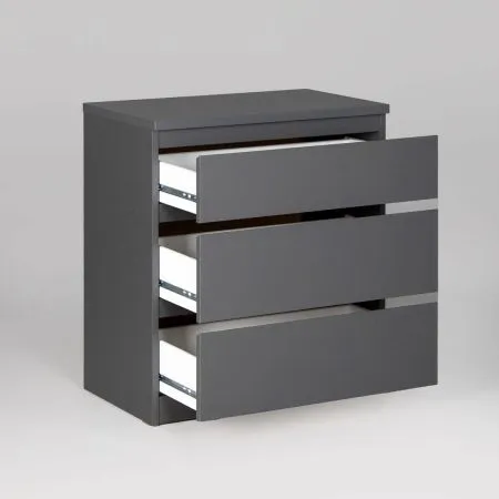 2.03.02.060.4 КАСТОР комод 3 ящика RU серый