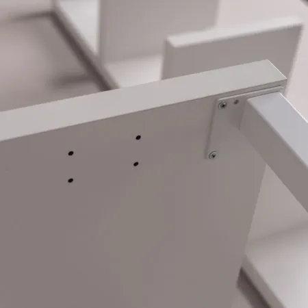 S00463 Ингар 2/ТТ стол письменный 140x75x55, белый