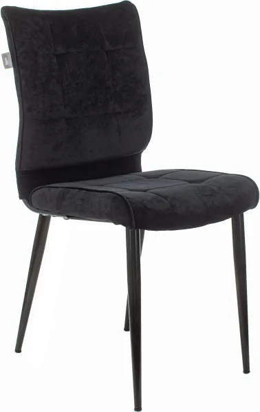 Стул для дома Бюрократ CH-K10 черный Light 20 металл черный на ножках (CH-K10_1/LT20)