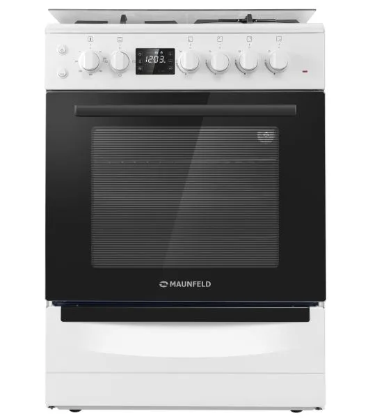Газовая плита с электрической духовкой MAUNFELD MGC60EC05 Белый
