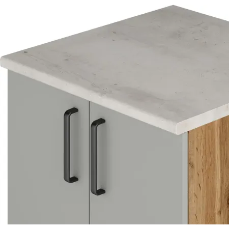 Шкаф напольный  60х85х60  «Мирах сер\дер»