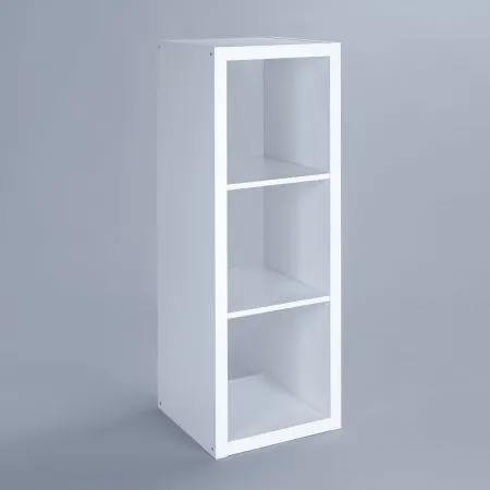 S00012 Фора 3 стеллаж 112х41х38, белый