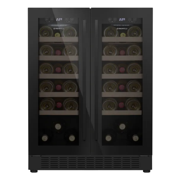 Винный шкаф MAUNFELD MBWC-112S40 Черный