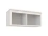 2.08.17.140.1 САГА полка навесная 2 секции белая