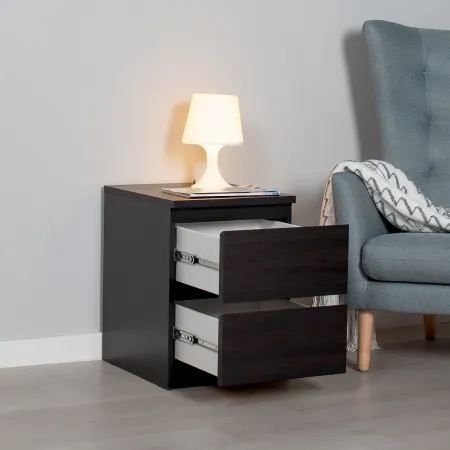 2.05.03.010.5 МАЛЬТА тумба 2 ящика 40х54 Дуб Венге RU