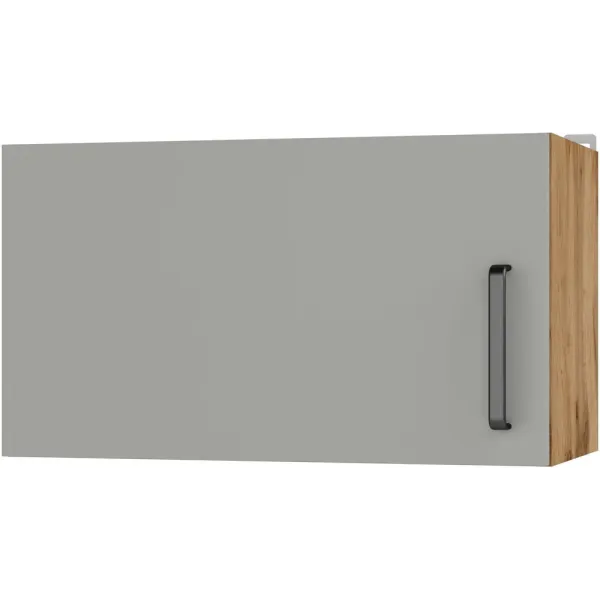 Навесной шкаф над вытяжкой 60х33,8х29 «Мирах сер\дер»